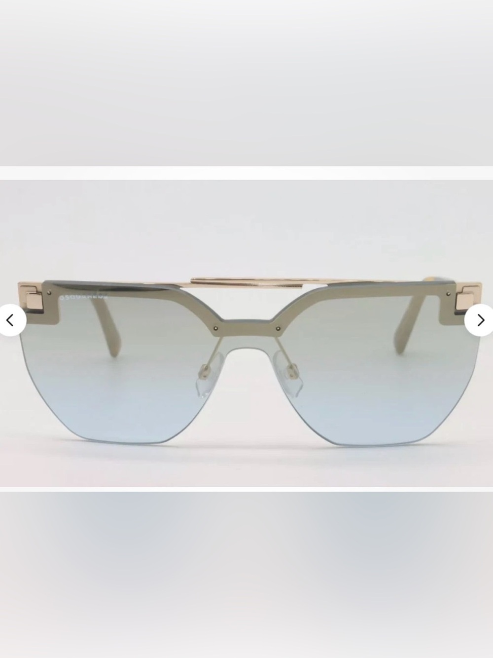 NEW DSQUARED2 DQ 0275 32X HAVANA GOLD MIRRORED   SUNGLASSES